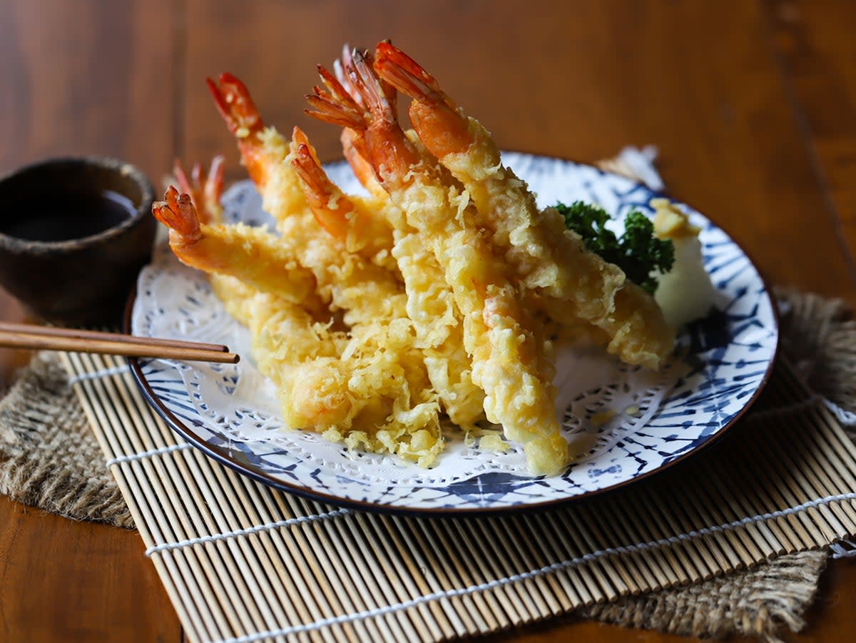 Portuguese missionaries brought the Western-style cooking method of tempura to Japan (Getty)