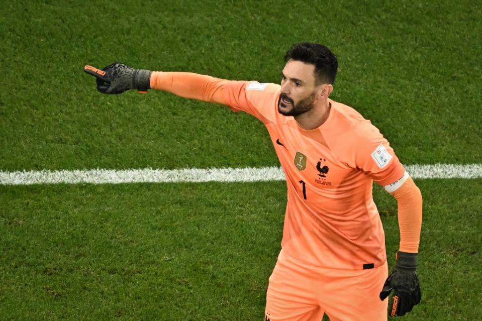 法國門神Lloris。法新社