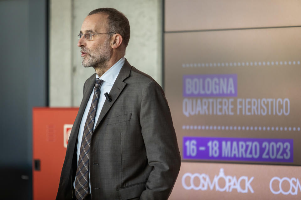 Enrico Zannini, general director of BolognaFiere Cosmoprof.