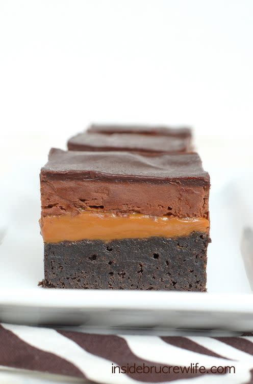 Caramel Milky Way Brownies