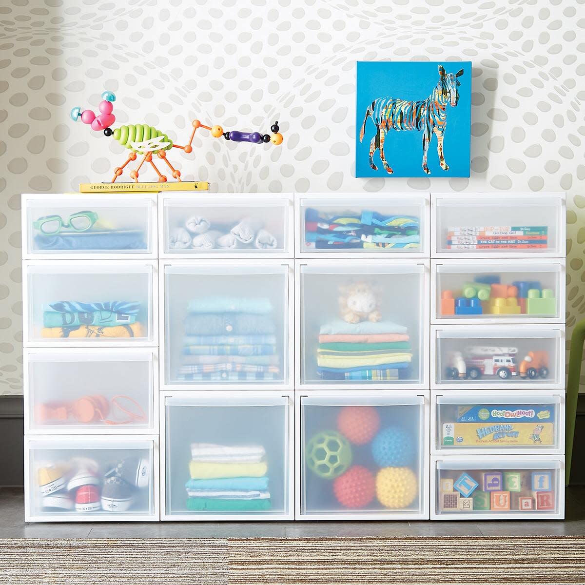 The Container Store Like-it Clear Stackable Drawers