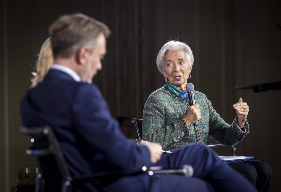 EU inflation: Economic Dialogue, Christian Lindner and Christine Lagarde