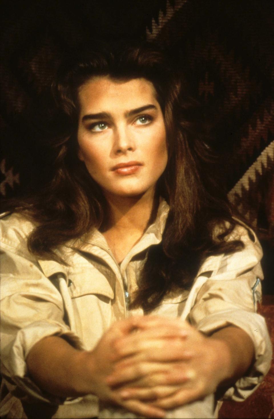 Brooke Shields in <em>Sahara</em>, 1983