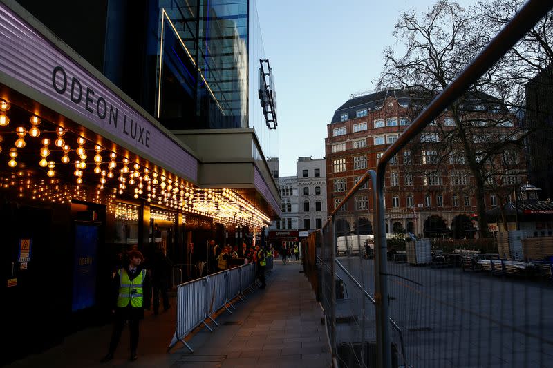 European premiere for the film "Mulan" in London