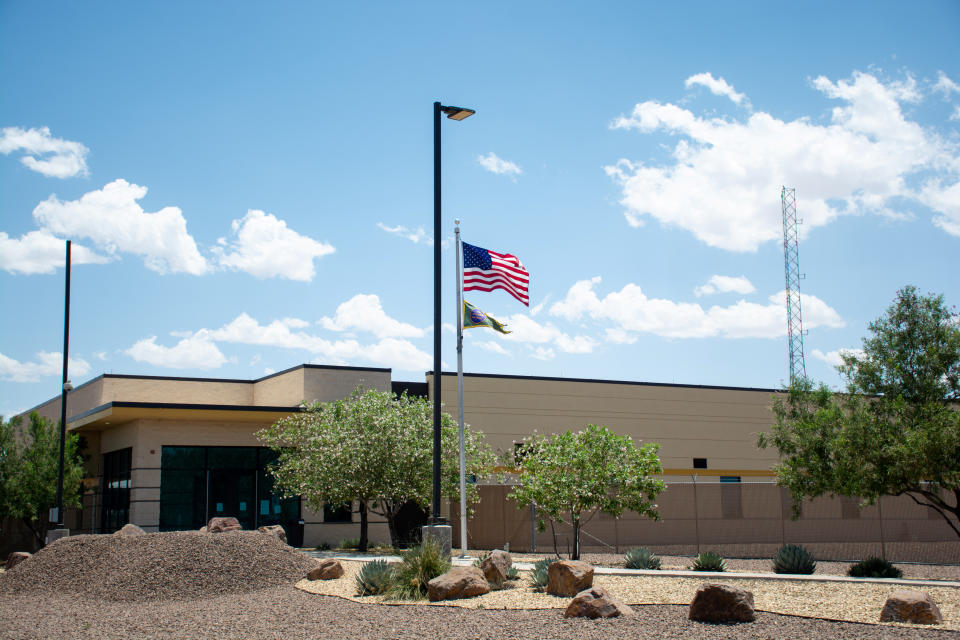 The U.S. Customs and Border Protection's Border Patrol station in Clint, Texas, U.S., June 25, 2019.  REUTERS/Julio-Cesar Chavez