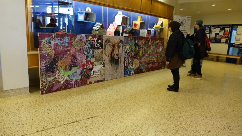 Colourful mural to follow Rideau High students to new school