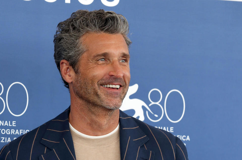 Patrick Dempsey attends a photocall for the movie 