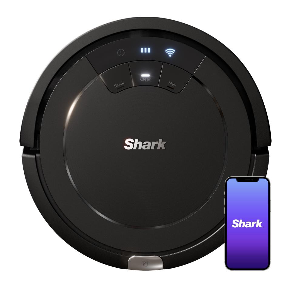 <p><a href="https://go.redirectingat.com?id=74968X1596630&url=https%3A%2F%2Fwww.walmart.com%2Fip%2FShark-ION-Robot-Vacuum-Wi-Fi-Connected-Works-with-Google-Assistant-Multi-Surface-Cleaning-Carpets-Hard-Floors-Black-RV754%2F791543288&sref=https%3A%2F%2F" rel="nofollow noopener" target="_blank" data-ylk="slk:Shop Now;elm:context_link;itc:0;sec:content-canvas" class="link ">Shop Now</a></p><p>Shark ION Robot Vacuum </p><p>walmart.com</p><p>$129.00</p>