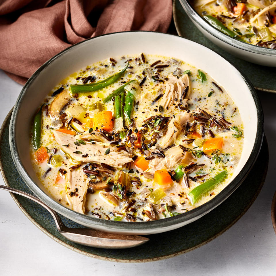 Turkey & Wild Rice Soup with Vegetables