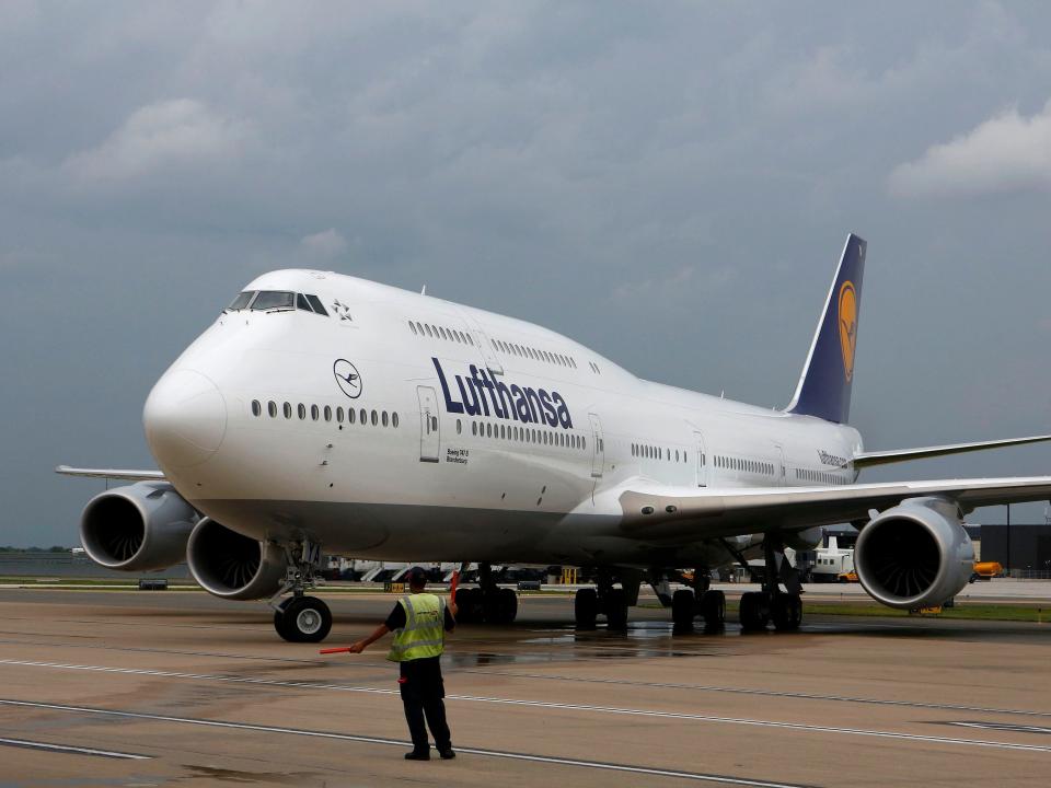 Lufthansa Boeing 747-8i