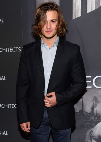 <p>Tara Ziemba/Getty Images</p> Bryant Wood at the premiere of 'Architects Of Denial' in 2017