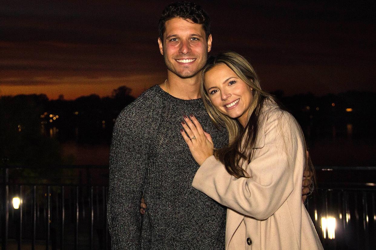 Cody Calafiore and Christie Laratta engaged