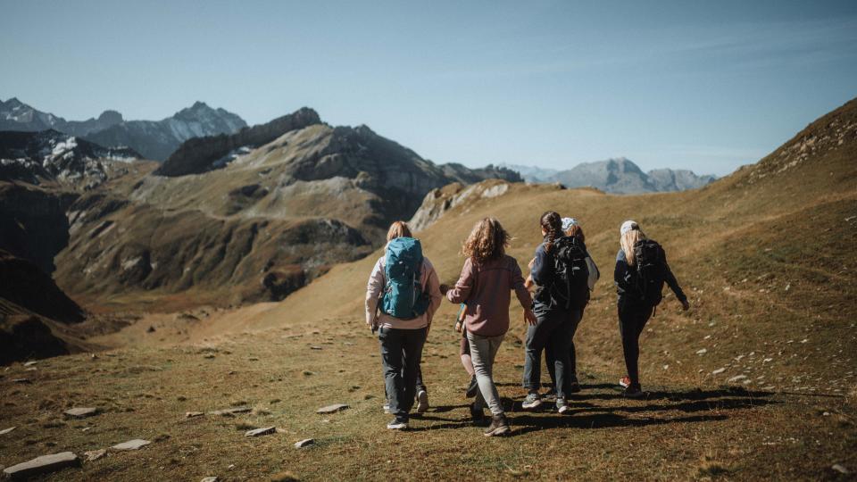 Hiking in the French Alps