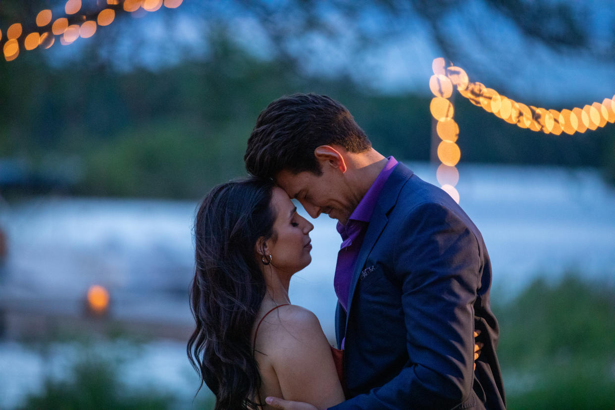 Meagan Morris and Garrett Aida on Bachelor in Paradise Canada Season 2