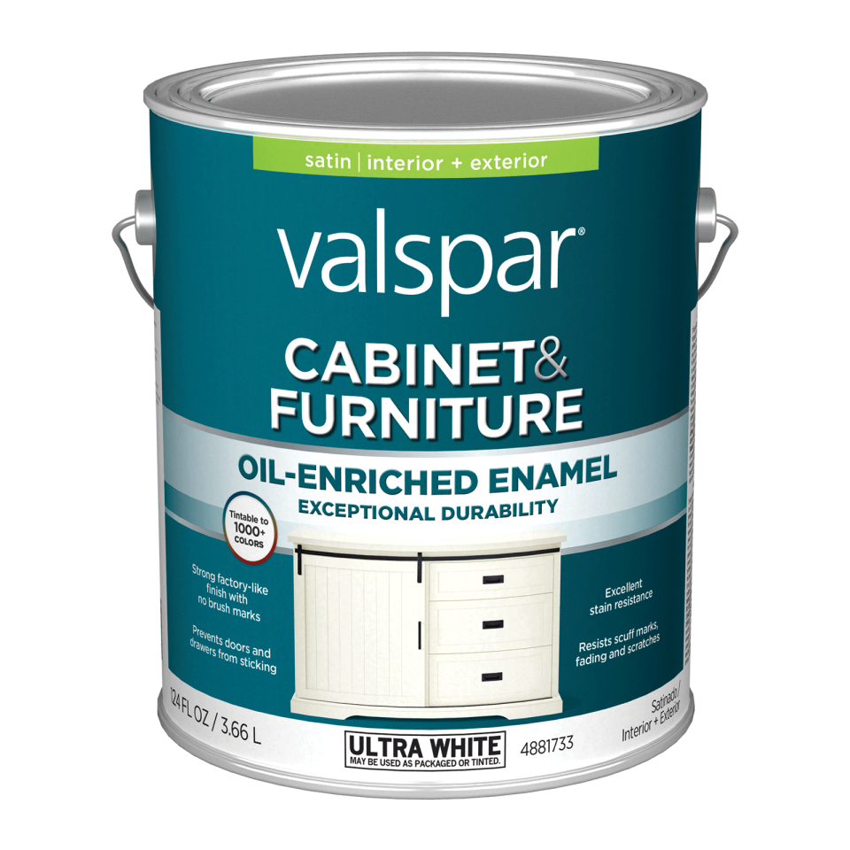 Valspar Cabinet & Furniture Paint Enamel