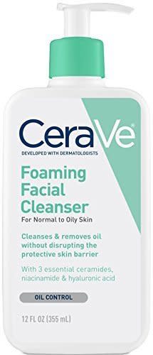 <strong><a href="https://www.ulta.com/foaming-facial-cleanser?productId=xlsImpprod5140065" target="_blank">CeraVer foaming facial cleanser</a>, $14.99</strong>