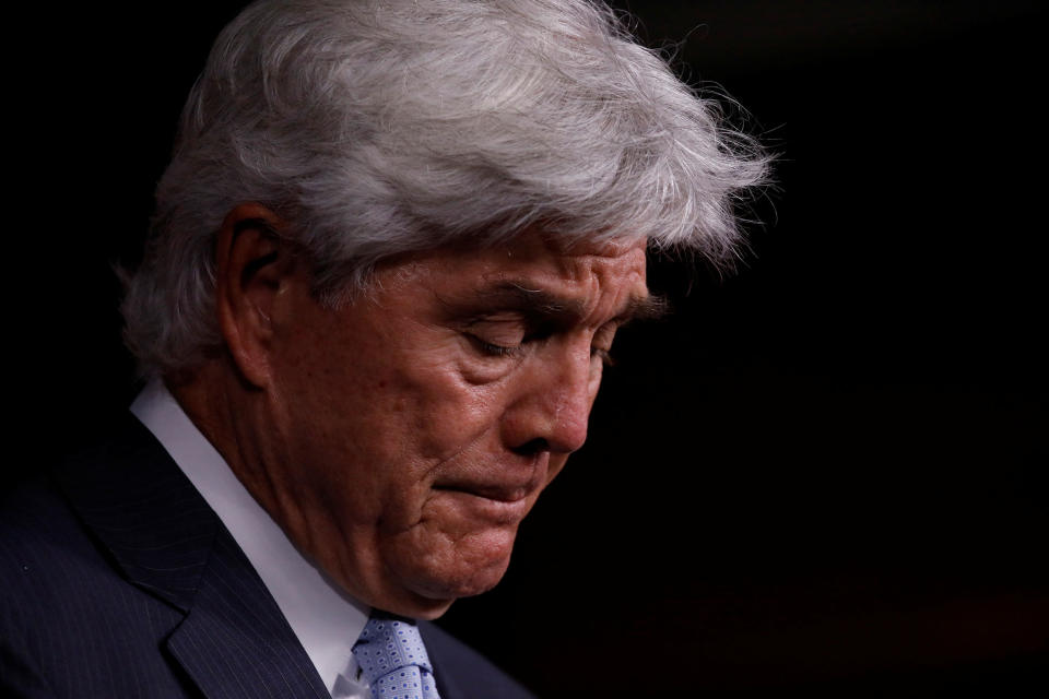 <p>Rep. Roger Williams speaks about the recent attack on the Republican Congressional Baseball Team in Alexandria, Virginia, during a news conference on Capitol Hill in Washington, June 14, 2017. (Photo: Aaron P. Bernstein/Reuters) </p>