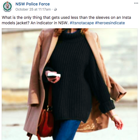 NSW Police funniest Facebook posts