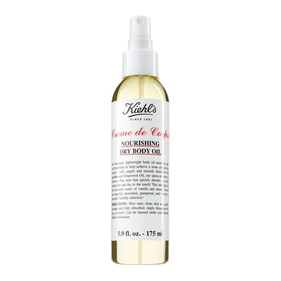 Kiehl's Creme de Corps Nourishing Dry Body Oil