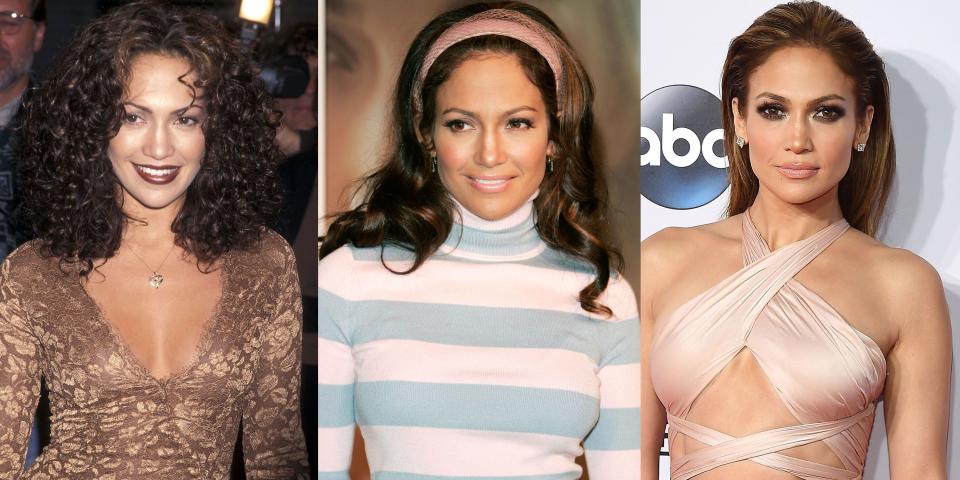 Jennifer Lopez Has Worn Some Wild Hair and Makeup Looks Over The Years