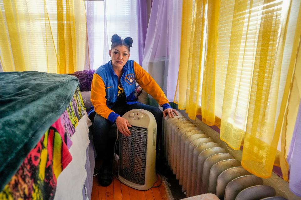 Bobbie Jo O'Dell has been living at 2904 W. Wisconsin Ave., Milwaukee since 2020. She didn't have heat in her west side apartment during the winter storm around the Christmas holiday and has reported issues to the landlord and management about flooding, pipes bursting as well as rodent and insect infestations on the property.