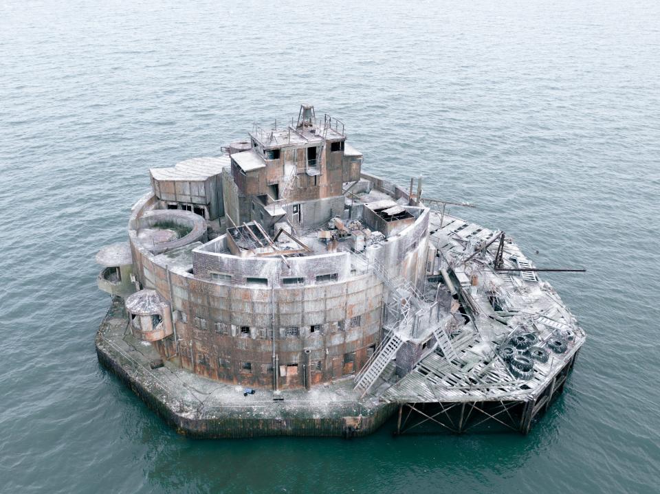 The sea fort from a different angle