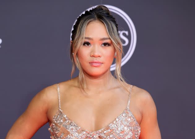 Suni Lee attends the 2022 ESPYs in Hollywood. (Photo: Momodu Mansaray via Getty Images)