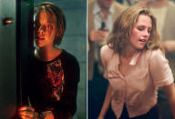 <b>Kristen Stewart</b><br> Speaking of Jodie Foster, Kristen Stewart played her smart -- and scared -- young daughter in 2002's "Panic Room." Stewart first departed from her squeaky-clean image -- including her popular "Twilight" series character -- in 2010's "Welcome to the Riley's," in which she played a wayward youth. She, however, upped the ante, going topless and writhing around frequently in last year's "On the Road."