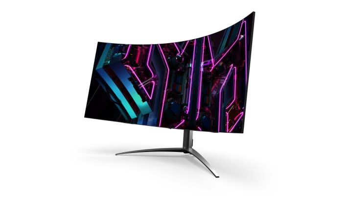 Acer Predator X45 OLED gaming monitor.