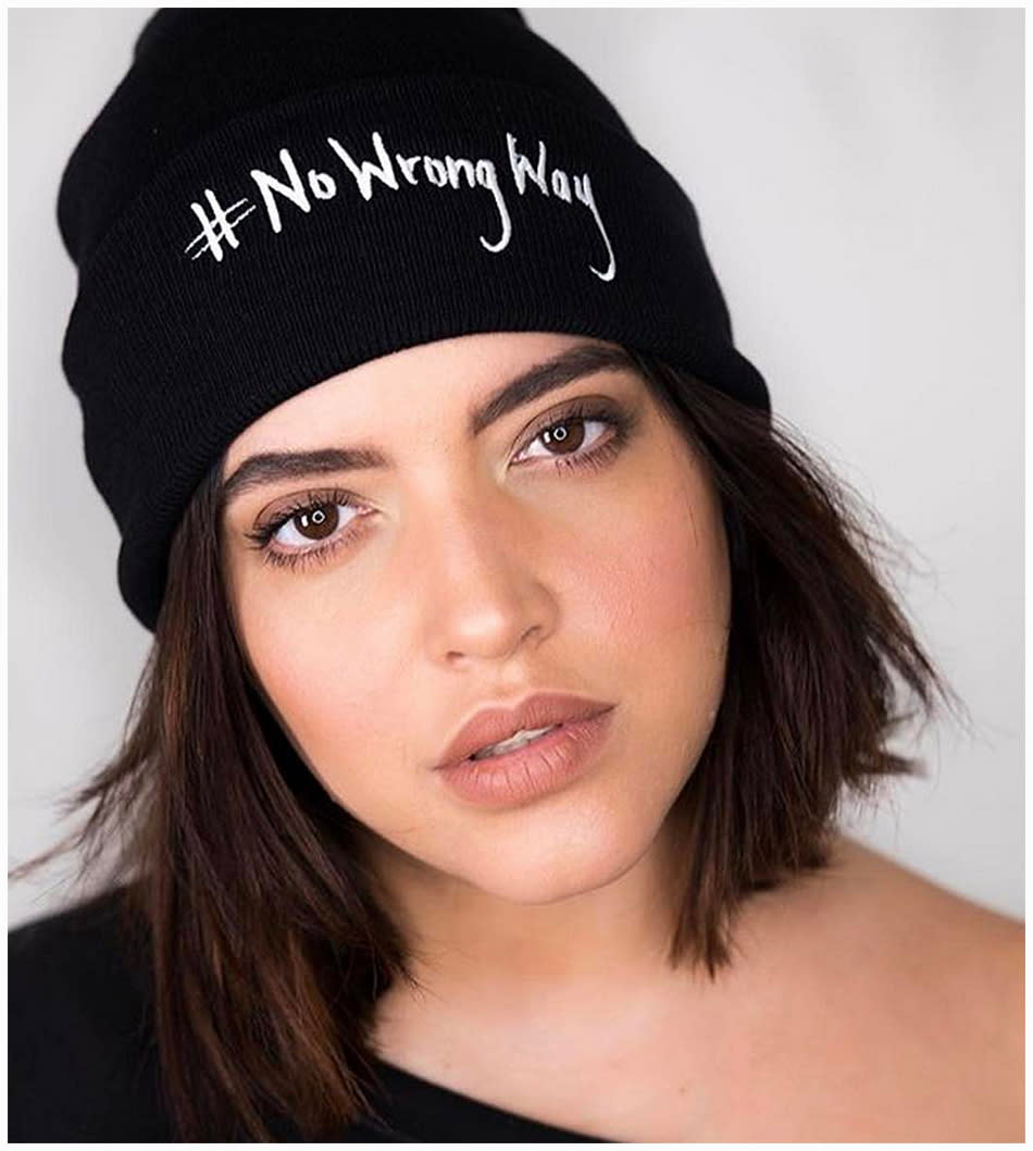 <p><a rel="nofollow noopener" href="https://www.instagram.com/denisebidot/" target="_blank" data-ylk="slk:Denise Bidot;elm:context_link;itc:0;sec:content-canvas" class="link "><strong>Denise Bidot</strong></a>, model and founder of <a rel="nofollow noopener" href="https://www.instagram.com/nowrongwaymovement/" target="_blank" data-ylk="slk:#NoWrongWay movement;elm:context_link;itc:0;sec:content-canvas" class="link ">#NoWrongWay movement</a><br>Wear something that scares you. Don’t let a roll here or a ripple there stop you from expressing yourself. If you like it, others will too. Your confidence will shine through. Self-love is also contagious. Spend time with others who love themselves — sooner or later their confidence will rub off. Never be afraid to borrow someone’s courage for yourself. That’s why I started <a rel="nofollow noopener" href="https://www.youtube.com/channel/UCVR9osgMPNEfDopt4wgpOuA?view_as=subscriber" target="_blank" data-ylk="slk:#NoWrongWayTV;elm:context_link;itc:0;sec:content-canvas" class="link ">#NoWrongWayTV</a> to show women the beauty in their differences.<br>(Photo: denisebidot/Instagram) </p>