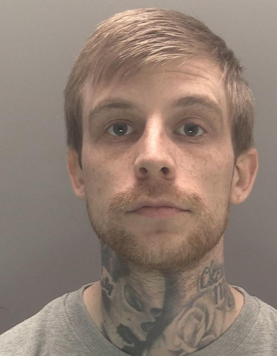 Declan Geiran, 29, of Kelso Road, Liverpool, was sentenced at Liverpool Crown Court to 30 months in prison (Merseyside Police)