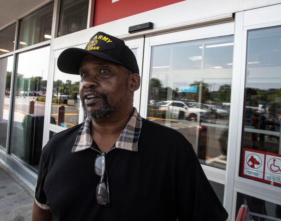 Timothy Forte, 65, of Greenburgh said that he's not a Trump supporter, but "what happened to him was terrible, it should never have happened. That's not the democratic way." Forte spoke outside BJ's Wholesale Club in Greenburgh July 14, 2024, one day after former President Donald Trump was grazed by a bullet during an assassination attempt at a campaign rally in Pennsylvania.