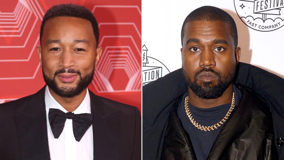 john legend and kanye west