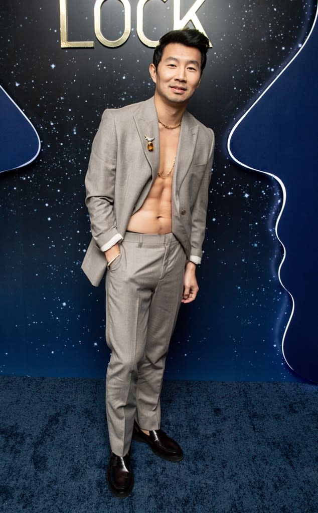 How Simu Liu Really Felt About His Shirtless Look for Rihanna's Show