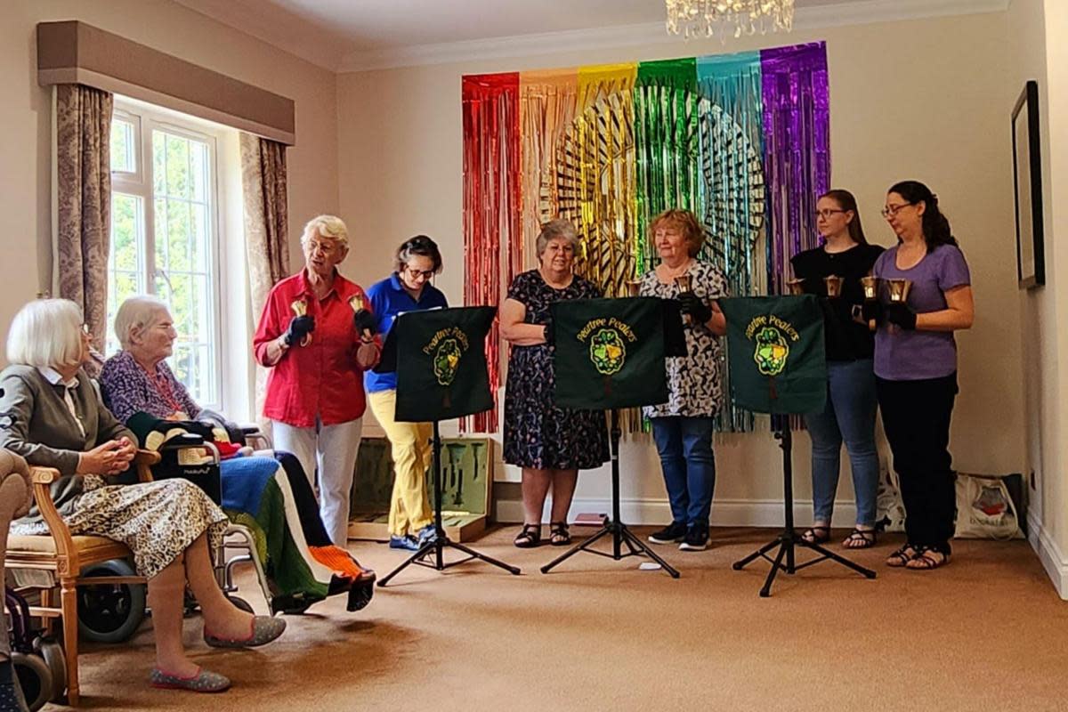 The Peartree Pealers at White Lodge Care Home <i>(Image: Barchester)</i>