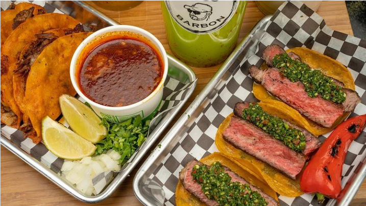 Ribeye with chimichurri and birria de res are the most popular menu items at Tacos Barbon, a restaurant in Goodyear.