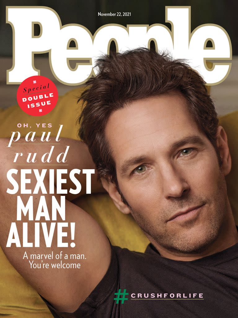 Paul Rudd en la tapa de People