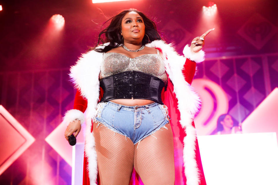 Lizzo performs onstage during 102.7 KIIS FM's Jingle Ball 2019 Presented by Capital One at the Forum on Dec. 6, 2019 in Los Angeles, California. | Rich Fury—Getty Images for iHeartMedia