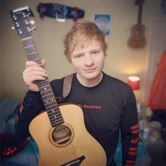 Ed Sheeran credit:Bang Showbiz