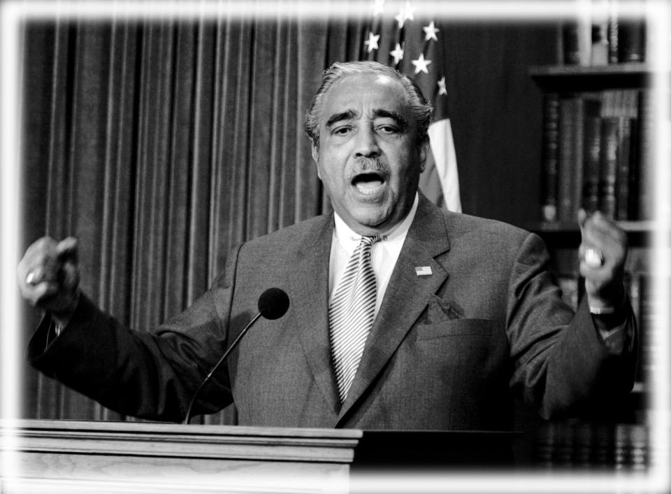 Rep. Charles Rangel, D-N.Y., in 2003. (Photo: Jason Reed/Reuters; digitally enhanced by Yahoo News)