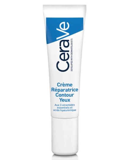 CeraVe Crema Reparadora para el Contorno de Ojos |14gr| Crema hidratante de ojos para bolsas y ojeras | Libre de fragancia/Amazon.com.mx