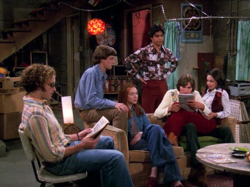 'That '70s Show' cast basement