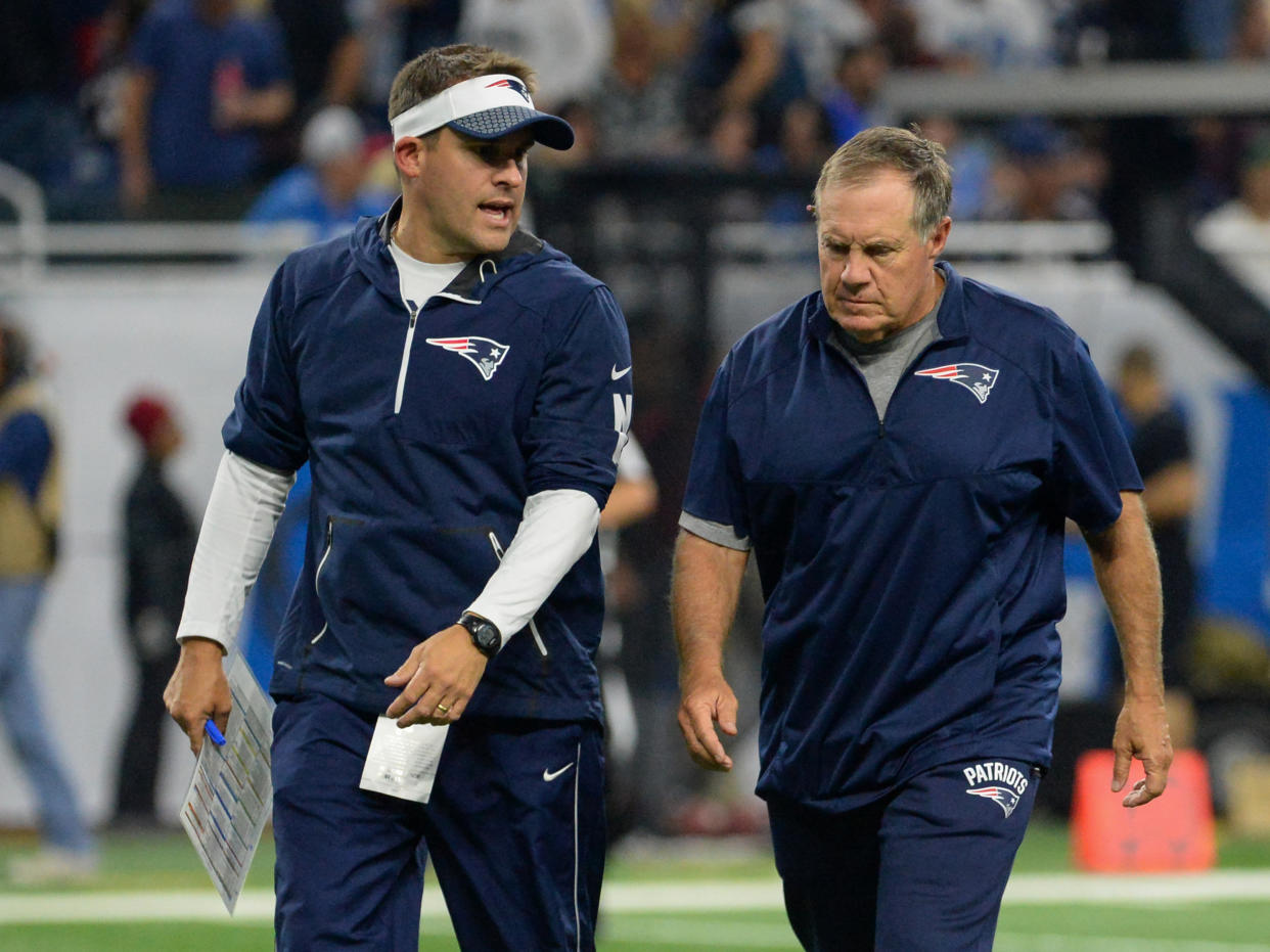 Josh McDaniels learned a lot from Bill Belichick, but he knows trying to replicate his way of doing things elsewhere is a mistake. (Nick Cammett/Diamond Images/Getty Images)