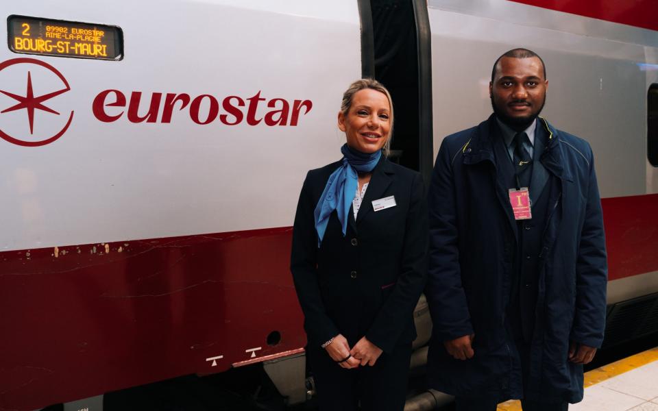 The Eurostar ski route runs between mid-December and early February