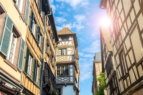 It's not short of half-timbered houses - Credit: GETTY