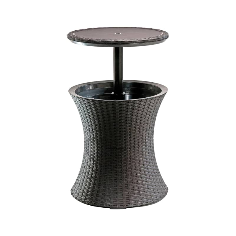 Keter Outdoor Side Table with Cooler