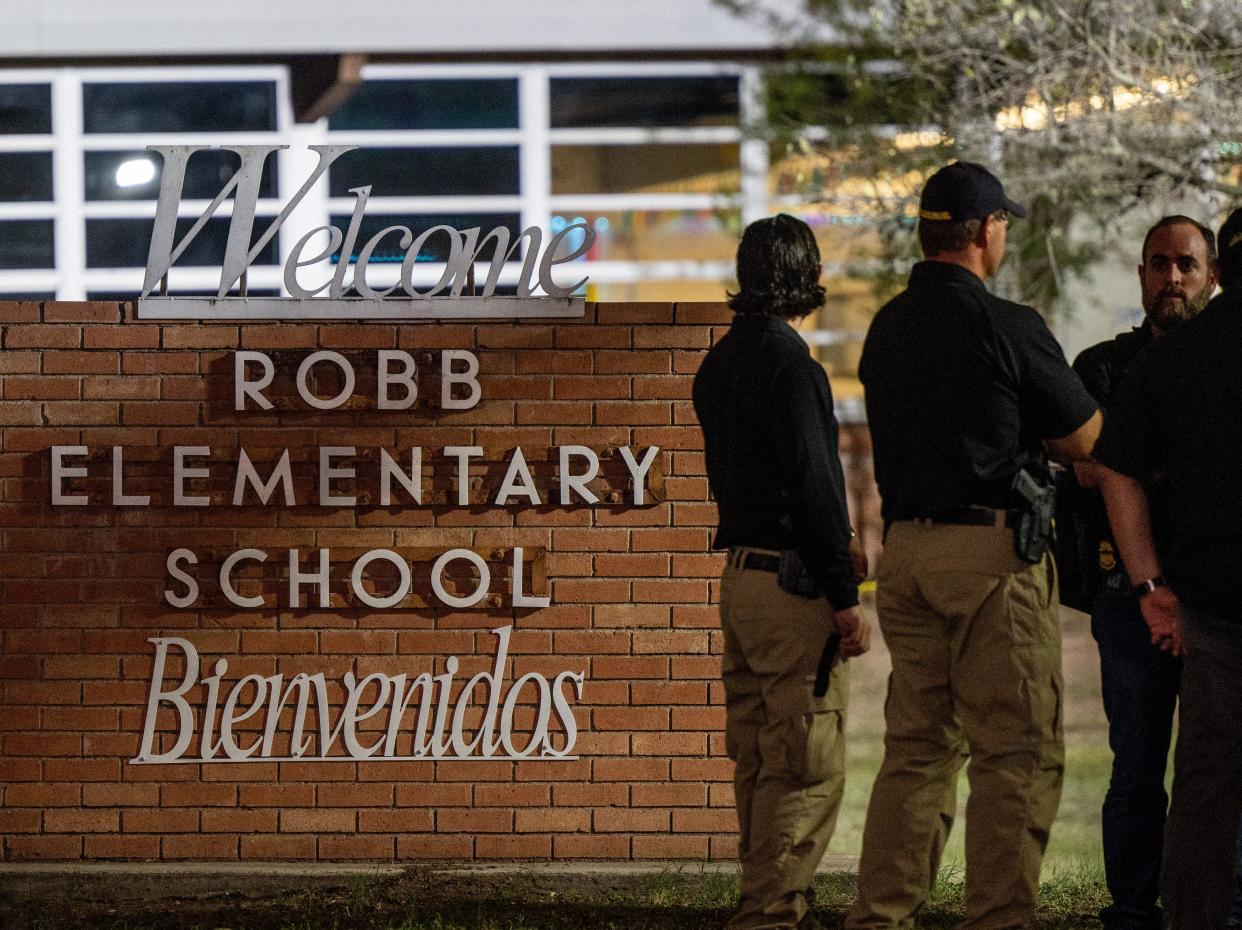 Robb Elementary School in Uvalde, TX
