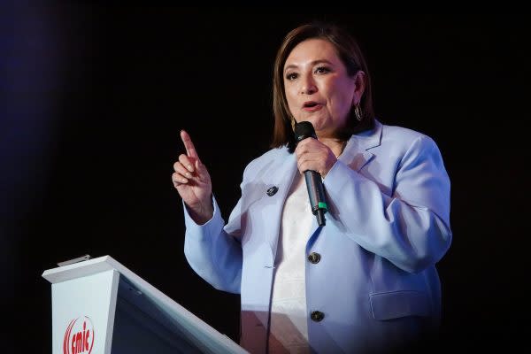 En 2010, Xóchitl Gálvez era candidata a la gubernatura de Hidalgo Foto actual: Cuartoscuro