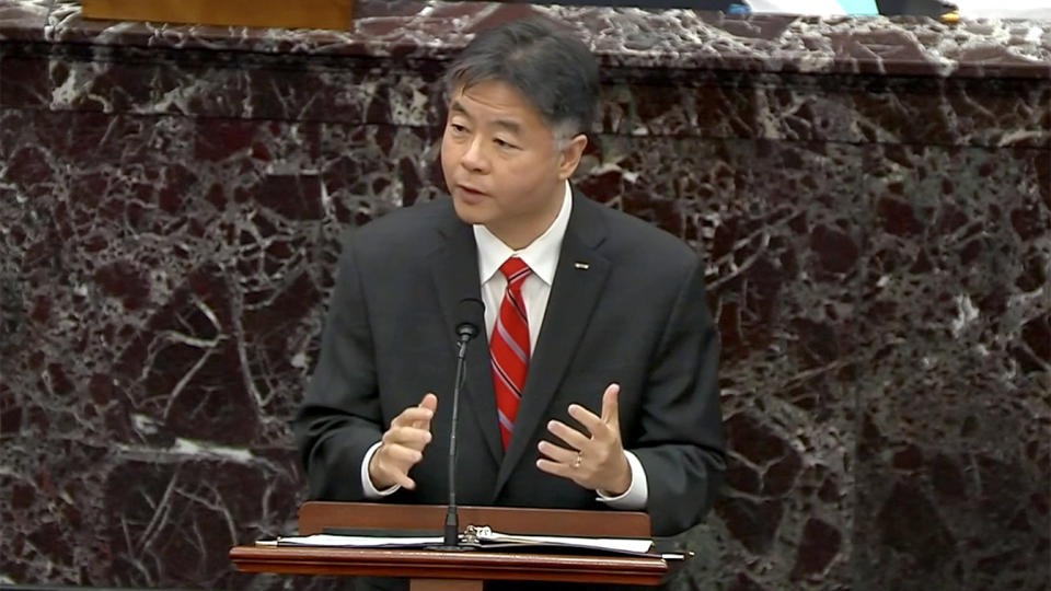 Rep. Ted Lieu. (via Reuters Video)