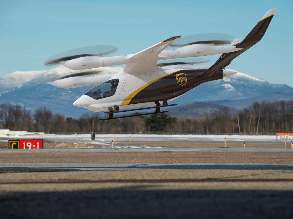 Beta Technologies eVTOL UPS